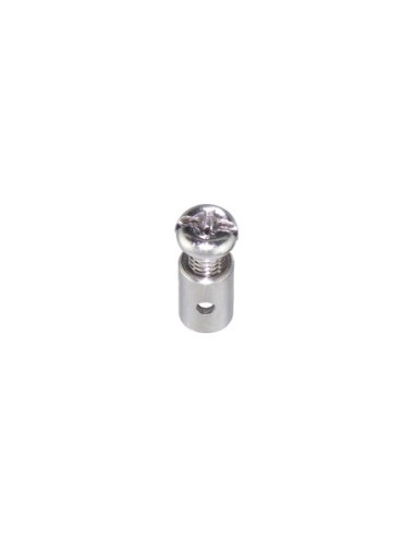 Brake Cable Bolt Adjuster 6x9mm Chrome.